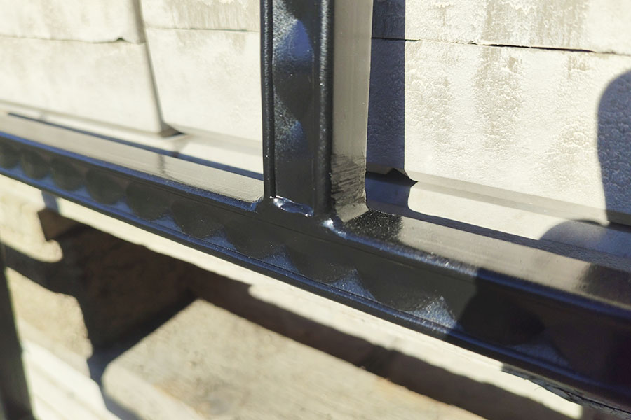 Оградка Классическая, показ провара внутренних углов