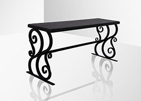 Скамейка Лилия для кладбища