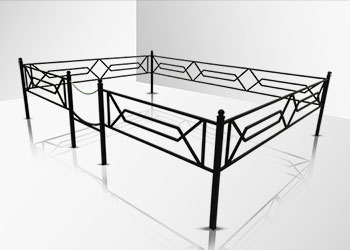 Готическая оградка для кладбища ЕАО